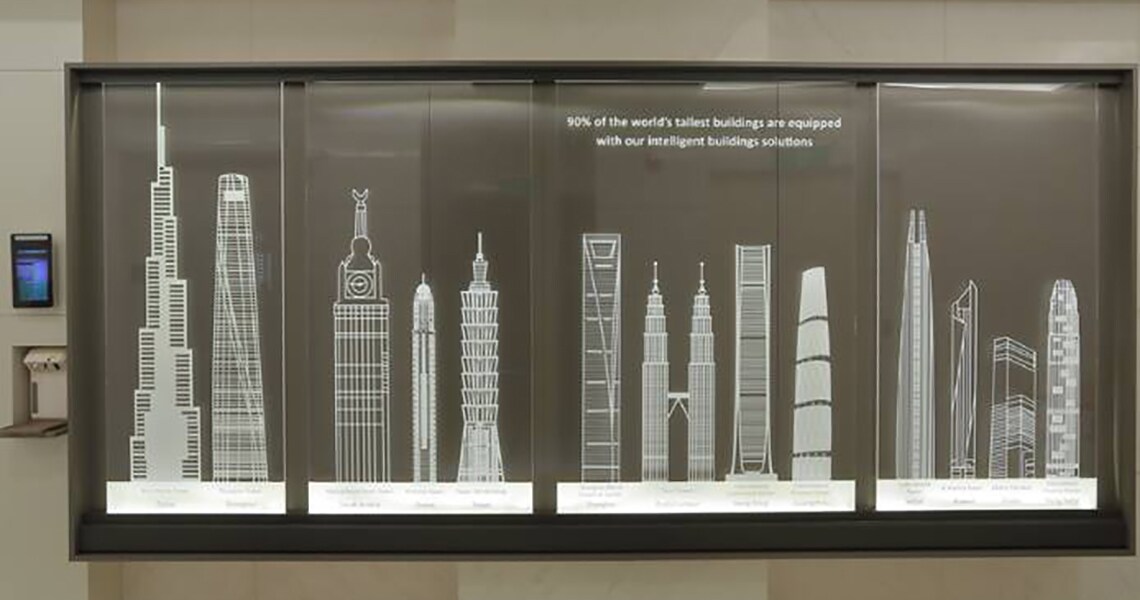 World's tallest building displayed in the gallery