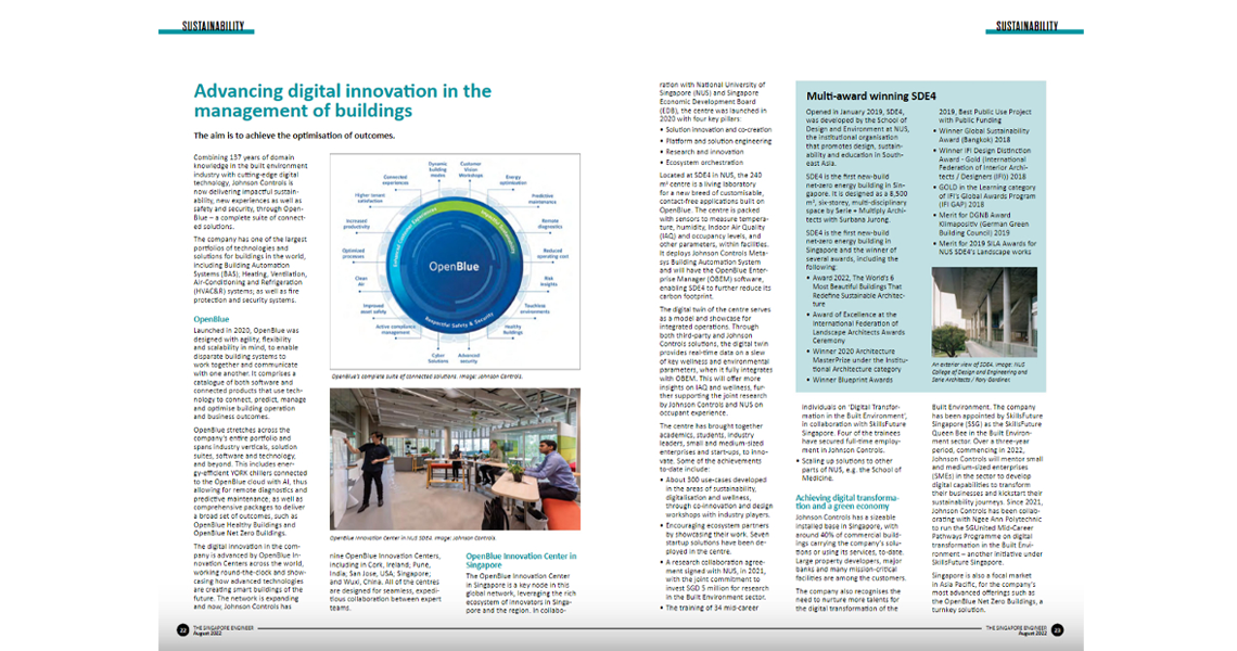 Article related to Sustainability by Johnson Control Employee, Mr. Yullizar Rachmat
