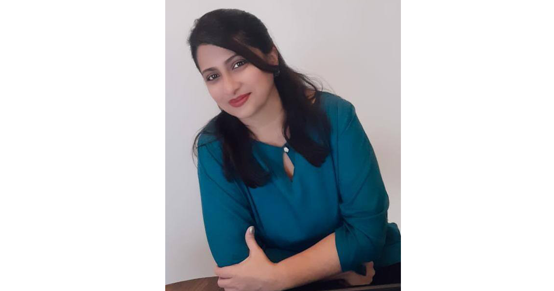 Close up view of Johnson Controls employee Pallavi Talim