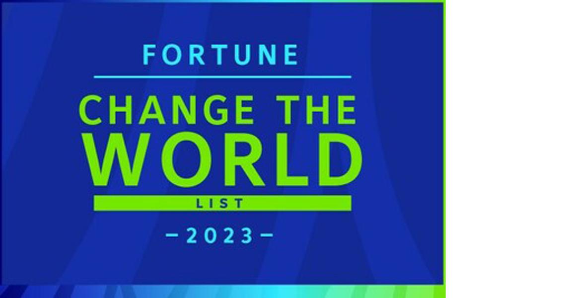 Creative on Change the world by Fortune