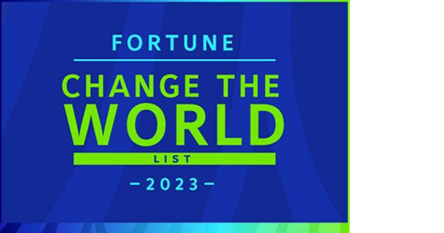 Creative on Change the world by Fortune
