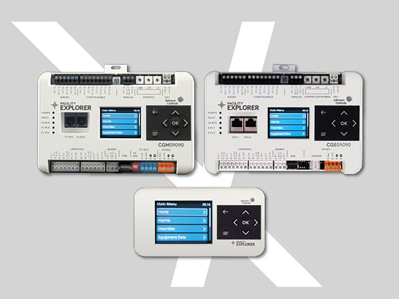 Facility Explorer hardware interface display