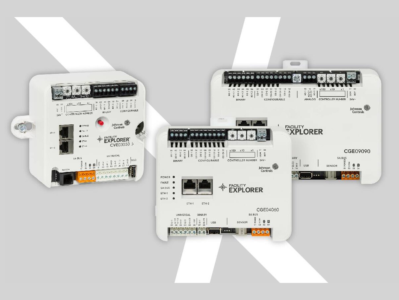 Facility Explorer hardware interface display