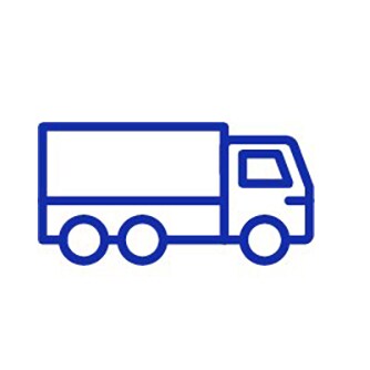Cargo truck icon