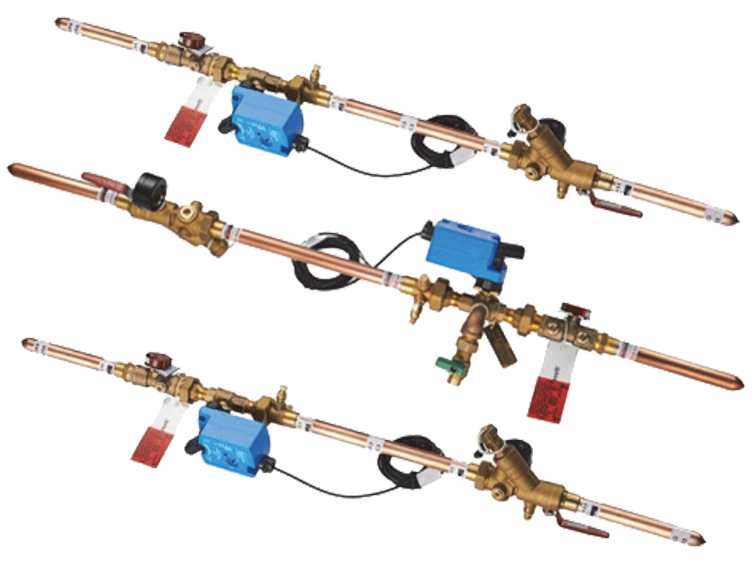 Displays a Johnson Controls PP12BM001-1 Piping Package