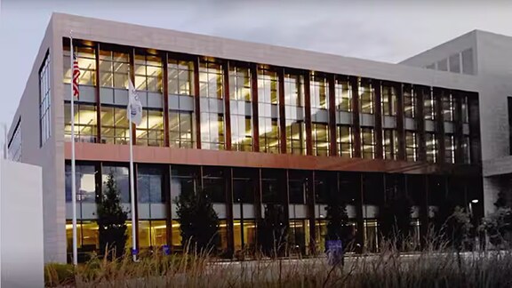 Exterior view of Johnson Controls Glendale Campus