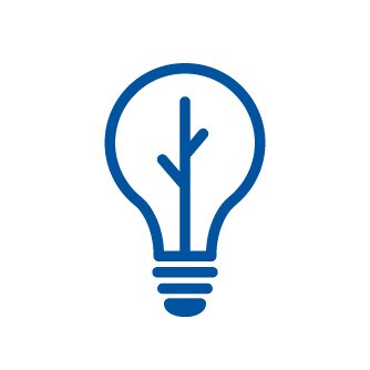Icon of a bulb