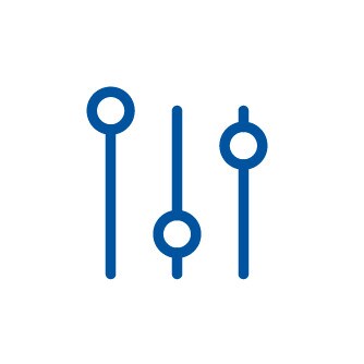 Icon of sound setting interface