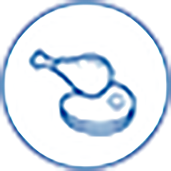 Icon of food beverage meat