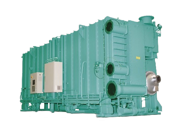 Display an absorption chiller