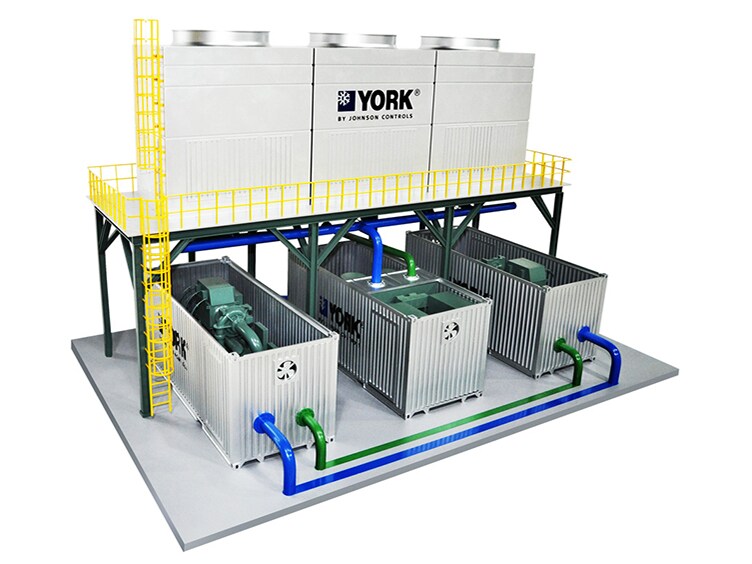 Gas Turbine Inlet Air Cooling (GTIAC) system manufactured by YORK