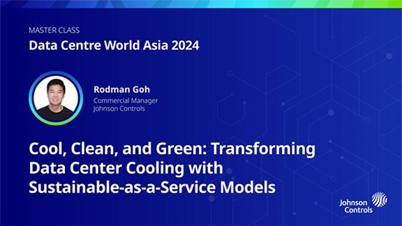 Creative for the event World Asia Data Center 2024 from Johnson Controls