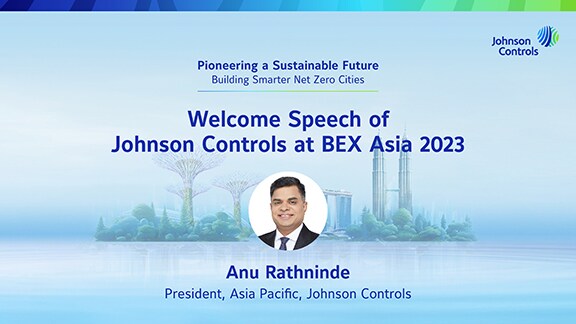 Creative related to collaboration of BexAsia with Johnson Controls