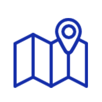 Icon of a location pin on map