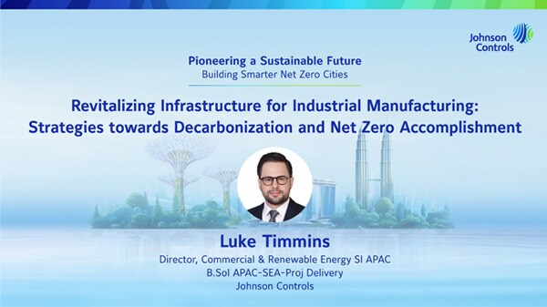 Creative related to Johnson Controls event