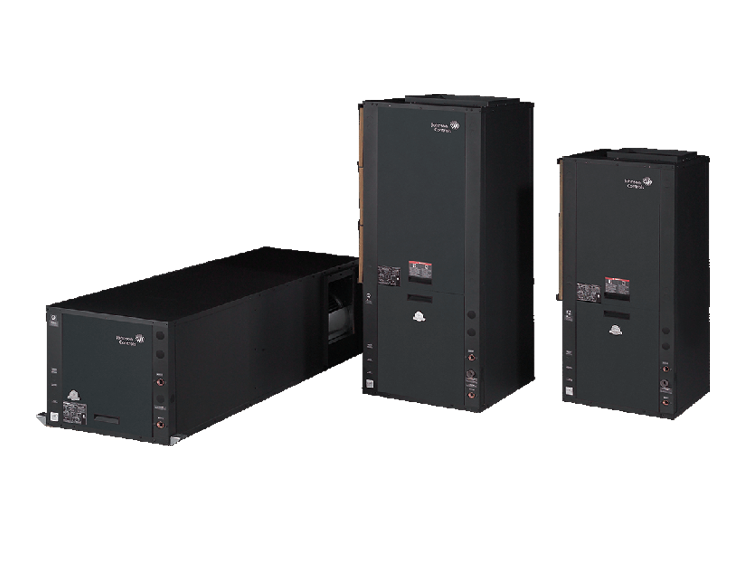 Display of a water source heat pump