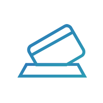 Icon of a card reader