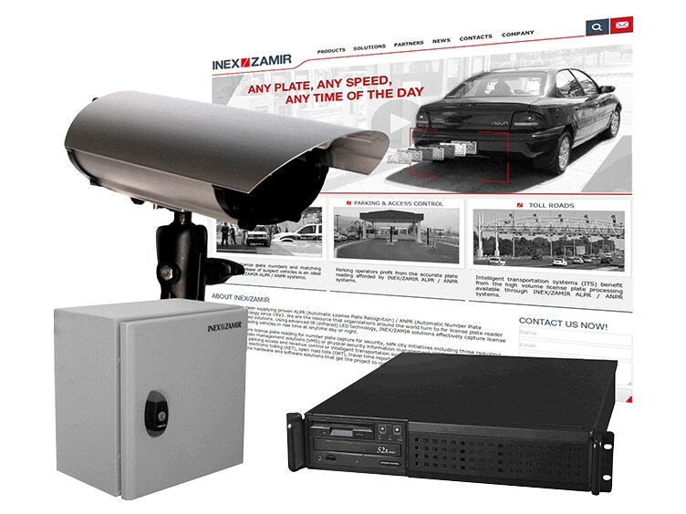 Automatic License Plate Recognition system displayed with its features