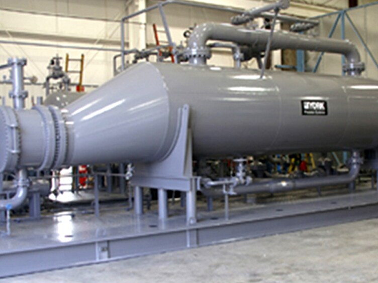 YORK® Packaged Systems installed in a factory