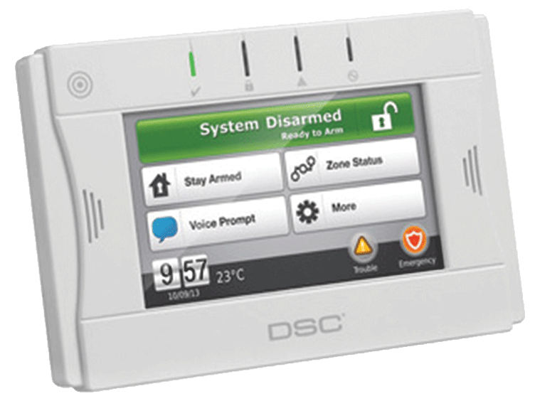 Wireless TouchScreen Arming Station (WTK5504 /WTK5504P)