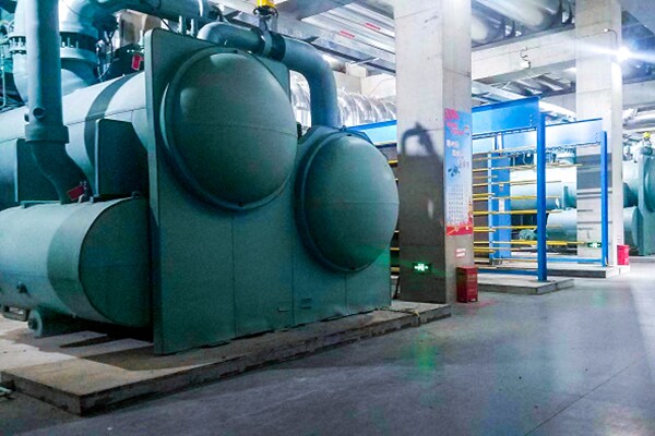 Installed water chiller product