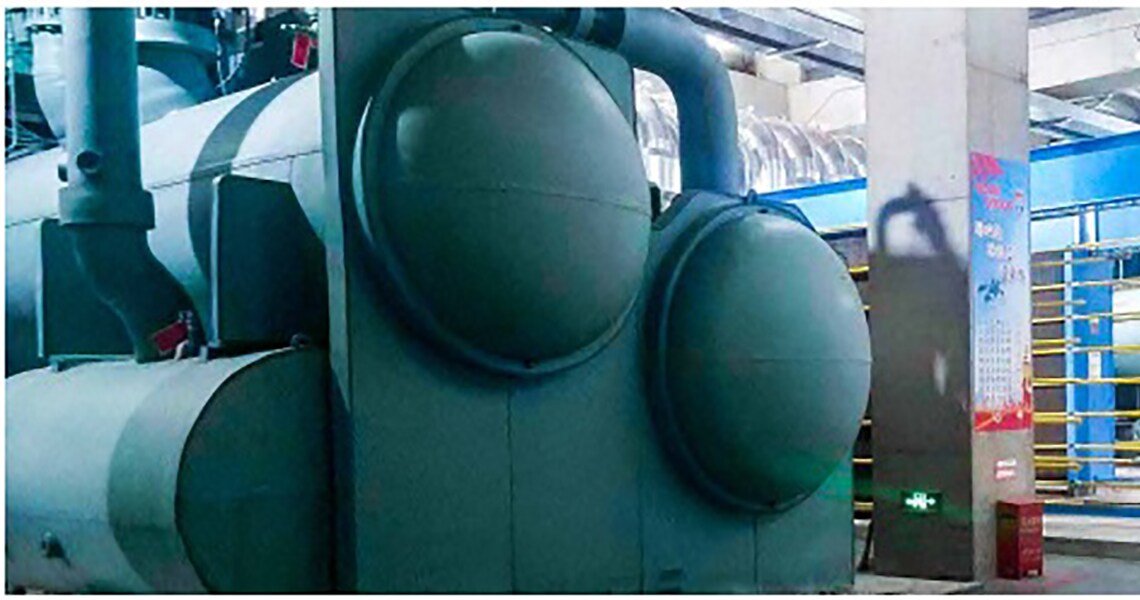 Installed water chiller product