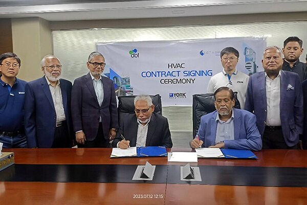 HVAC Contract Signing Ceremony Photo